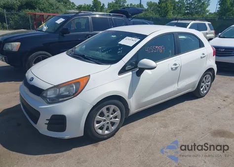 2016 Kia Rio Lx из США, поврежденный, VIN KNADM5A31G6638922